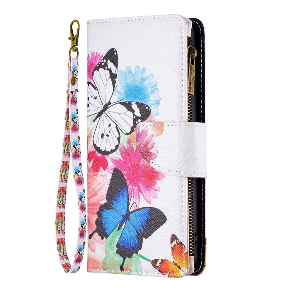 iPhone 14 Wallet Purse Summer Butterflies