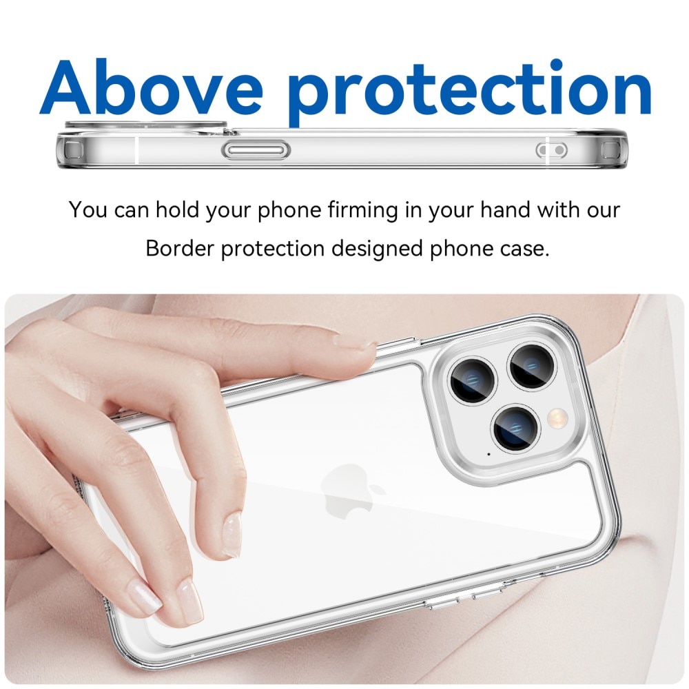 iPhone 14 Pro Max Crystal Hybrid Case Transparent