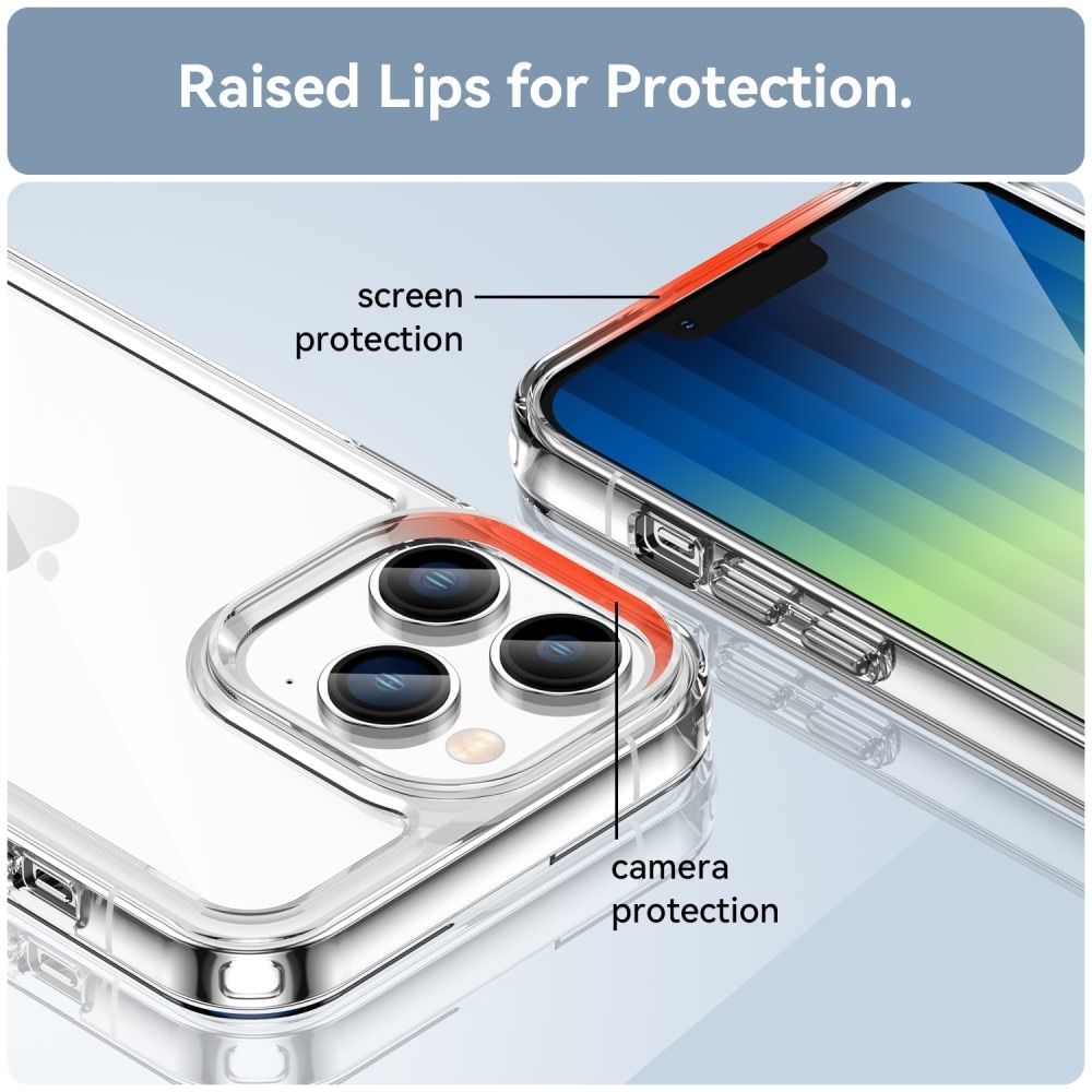 iPhone 14 Pro Crystal Hybrid Case Transparent