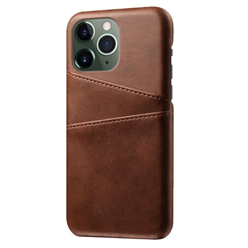 iPhone 14 Pro Max Cards Slots Case Brown