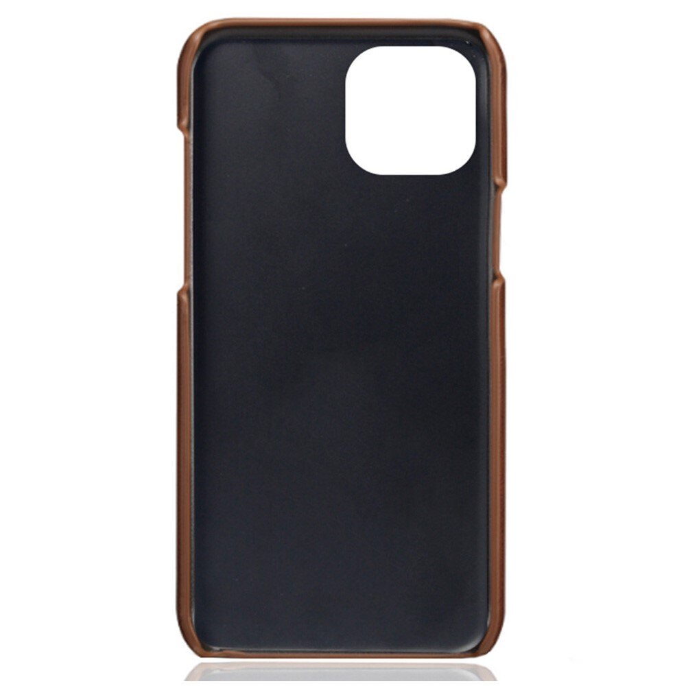 iPhone 14 Cards Slots Case Brown