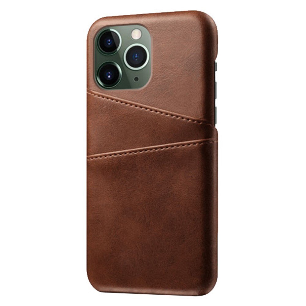 iPhone 14 Pro Cards Slots Case Brown