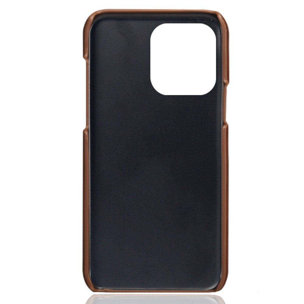 iPhone 14 Pro Card Slots Case Brown