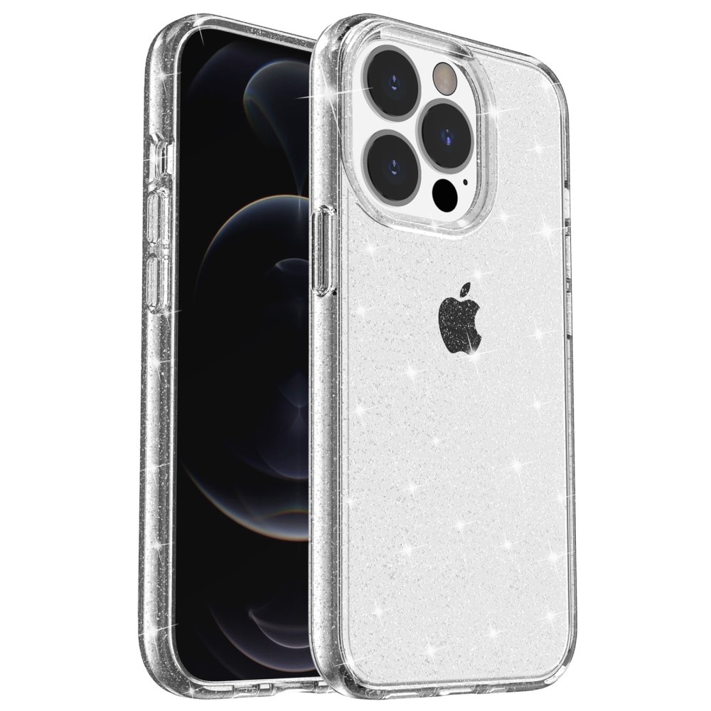 iPhone 14 Pro Max Liquid Glitter Case Transparent