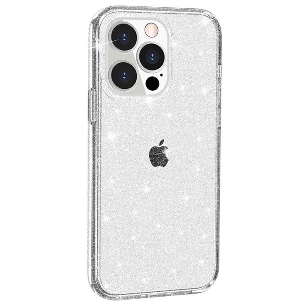 iPhone 14 Pro Max Liquid Glitter Case Transparent