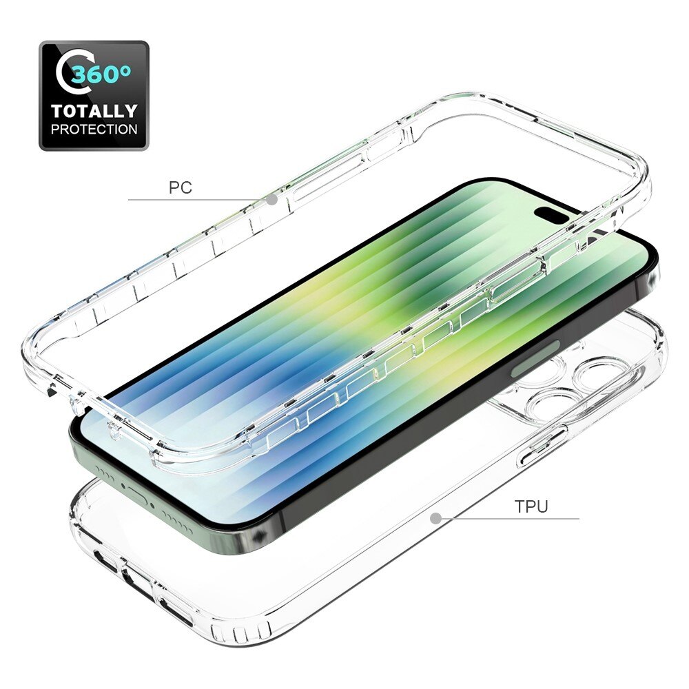 iPhone 14 Pro Max Full Cover Case Transparent