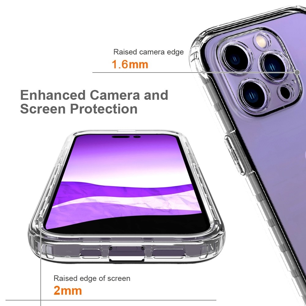 iPhone 14 Pro Full Cover Case Transparent