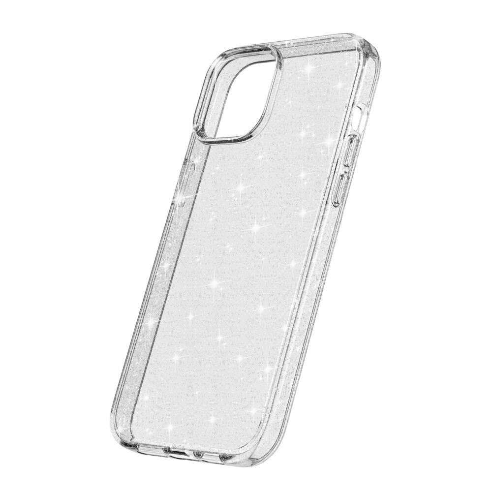 iPhone 15 Liquid Glitter Case Transparent