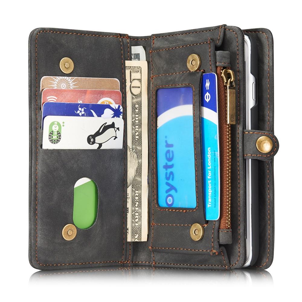 iPhone 7/8/SE Multi-slot Wallet Case Grey