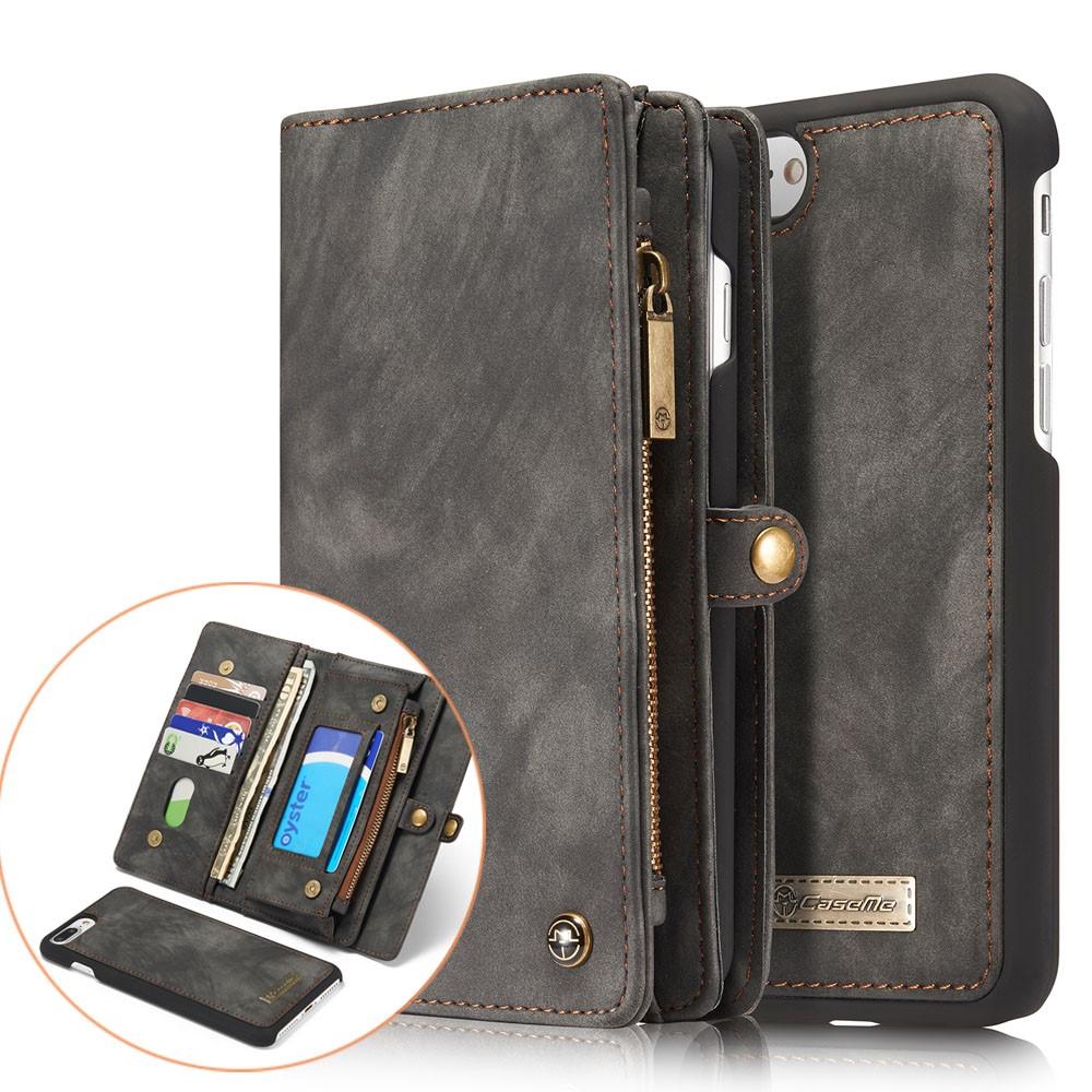 iPhone 7 Plus/8 Plus Multi-slot Wallet Case Grey