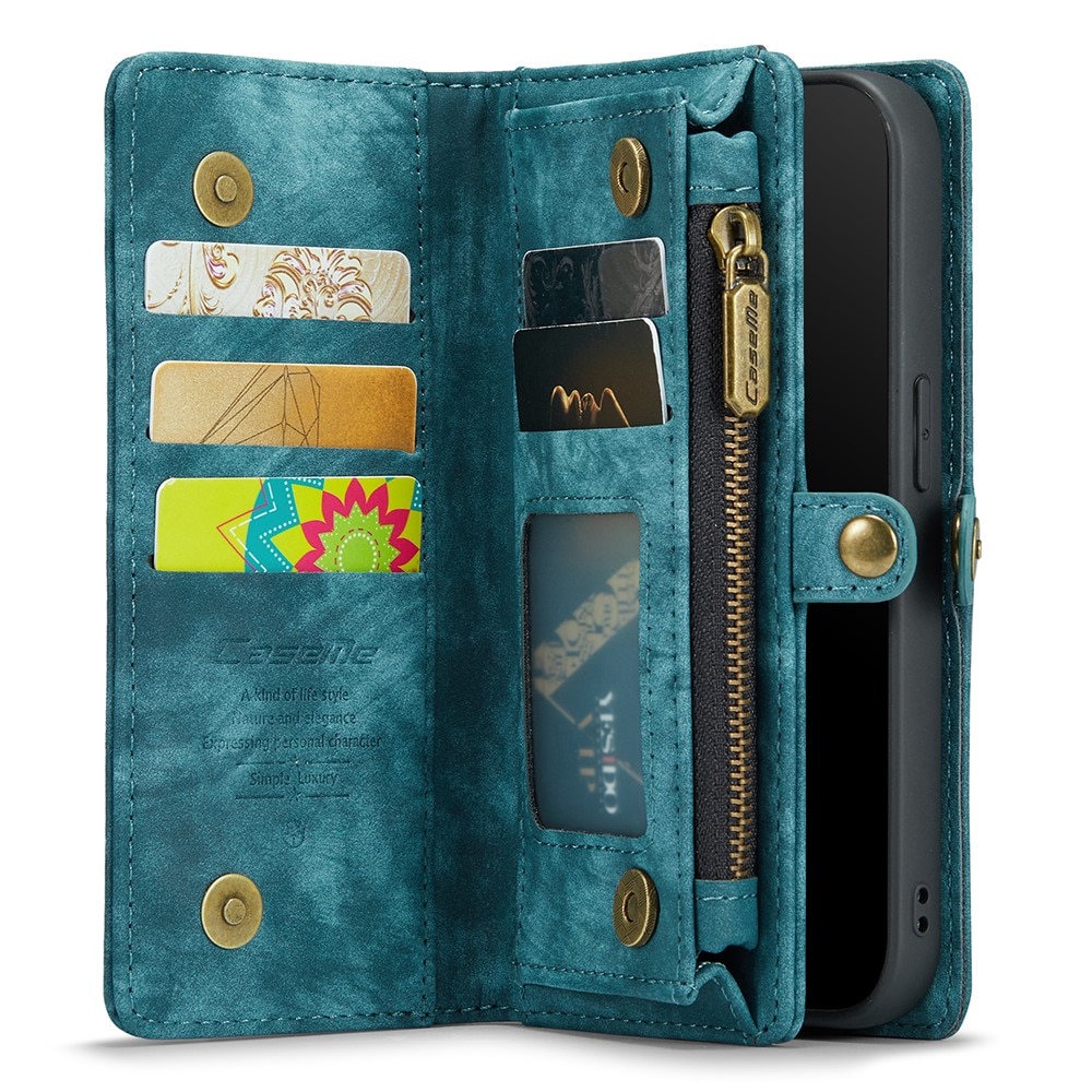 iPhone 7 Plus/8 Plus Multi-slot Wallet Case Blue