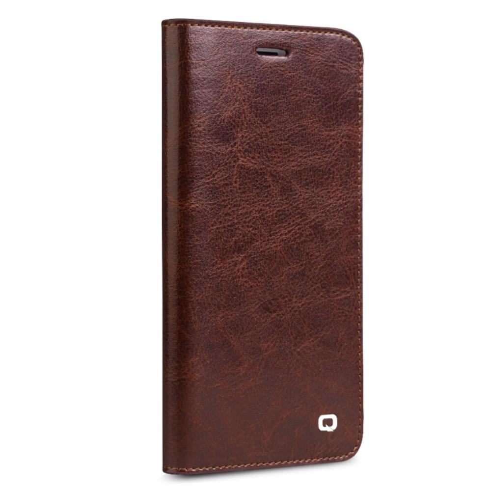 iPhone 8 Leather Wallet Case Brown