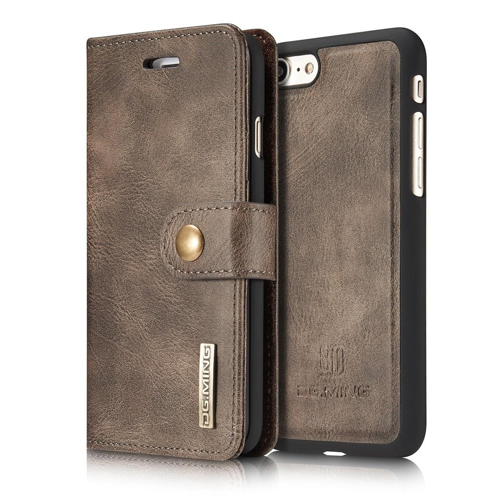 iPhone SE (2022) Magnet Wallet Brown