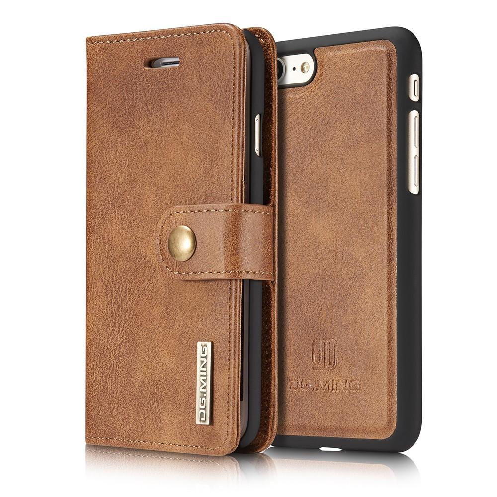 iPhone SE (2022) Magnet Wallet Cognac