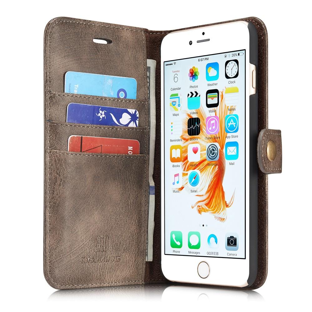 Apple iPhone 6/6S Magnet Wallet Brown