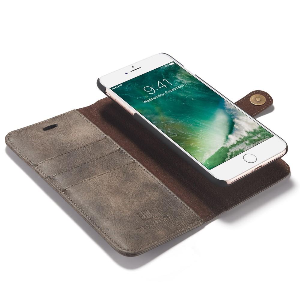 iPhone 7 Plus/8 Plus Magnet Wallet Brown
