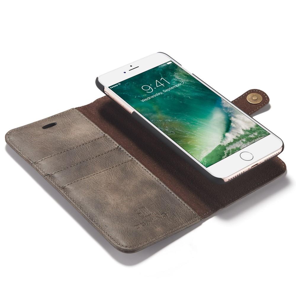 iPhone 7 Plus/iPhone 8 Plus Magnet Wallet Brown