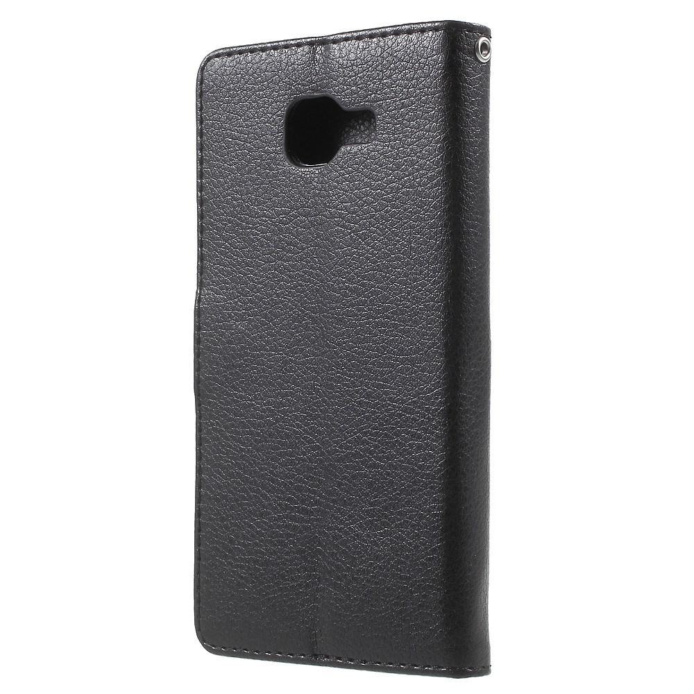 Samsung Galaxy A5 2016 Wallet Case Black
