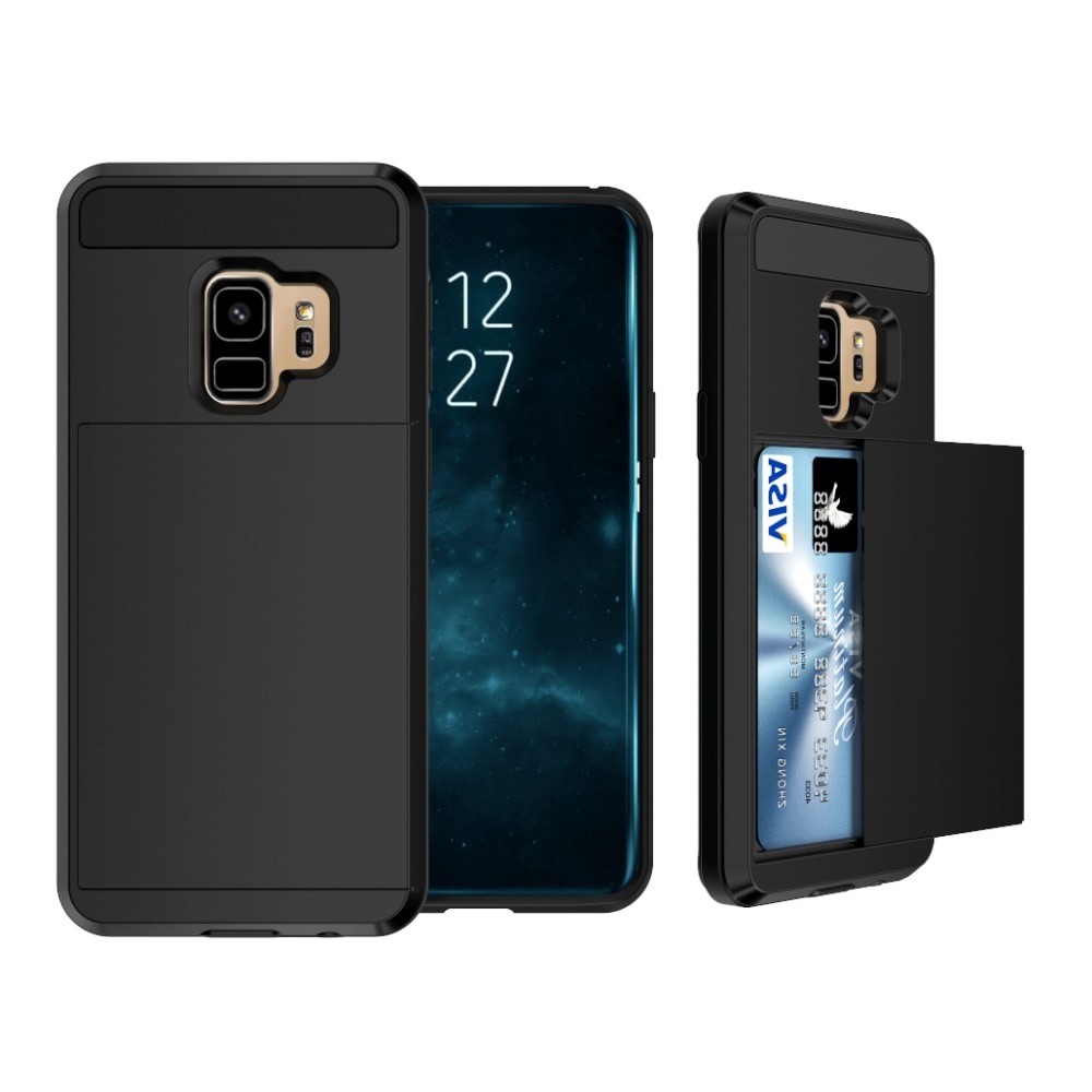 Samsung Galaxy S9 Card Slot Case Black