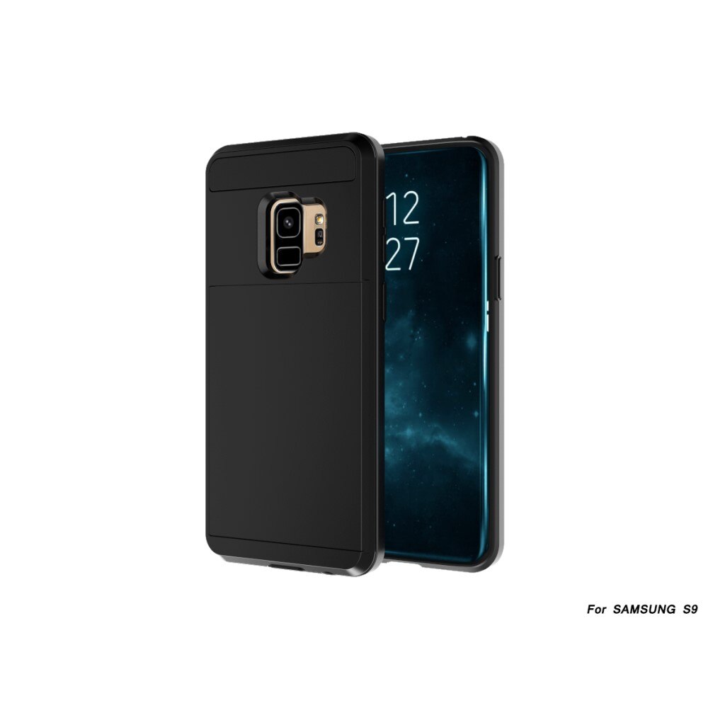 Samsung Galaxy S9 Card Slot Case Black