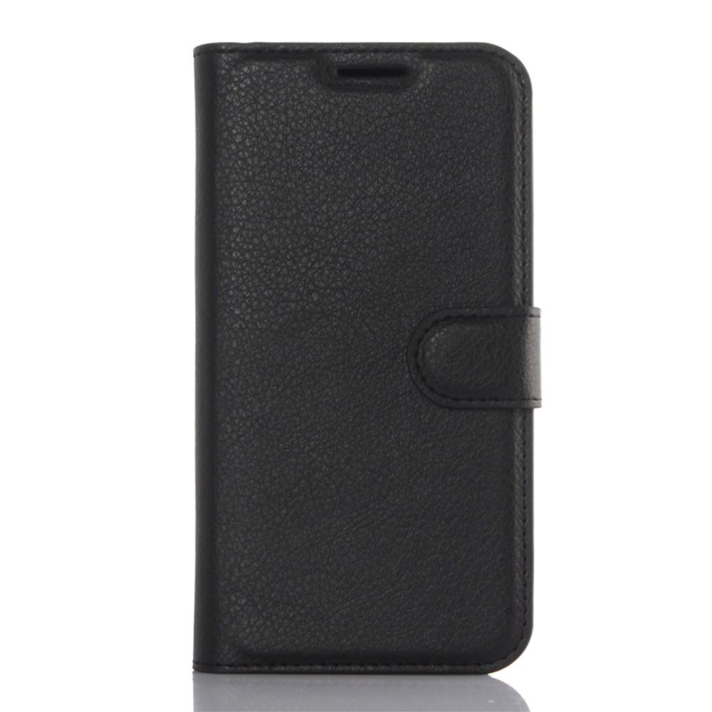 Samsung Galaxy S7 Edge Wallet Book Cover Black