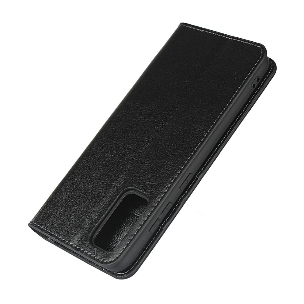 Samsung Galaxy S20 Genuine Leather Wallet Case Black