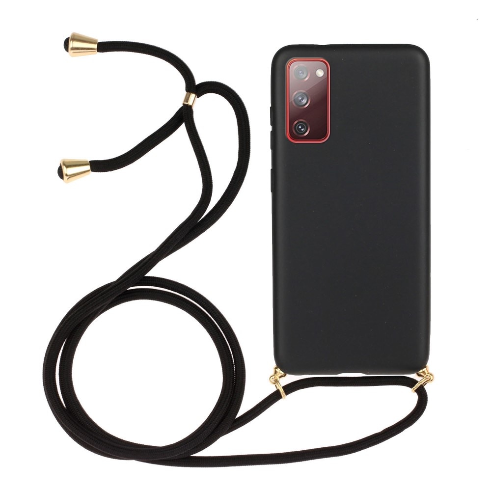 Samsung Galaxy S20 FE Cover Neck Strap Black