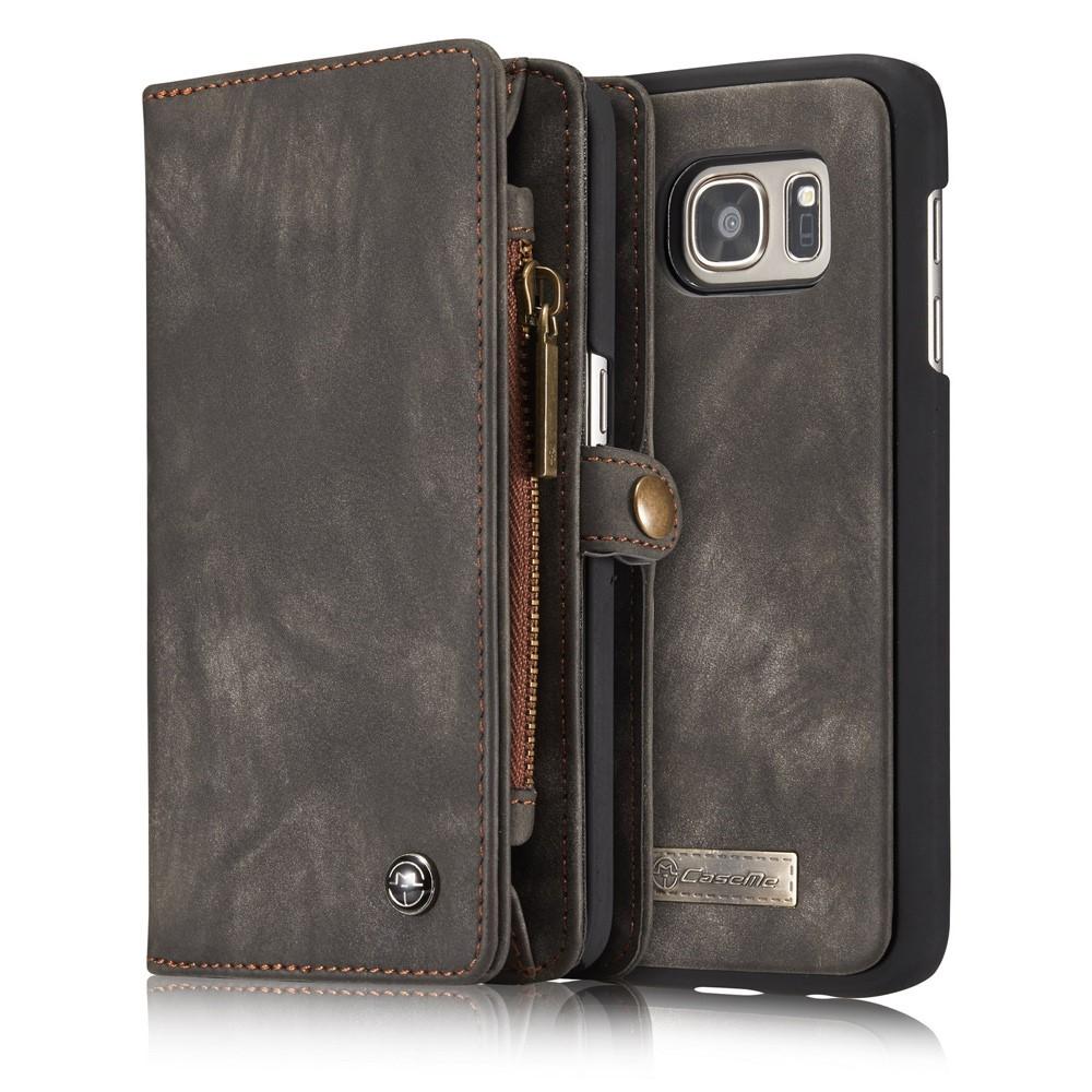 Samsung Galaxy S7 Multi-slot Wallet Case Grey