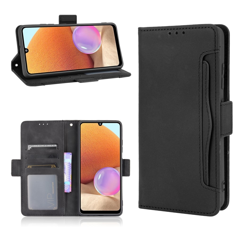 Samsung Galaxy A32 4G Multi Wallet Case Black