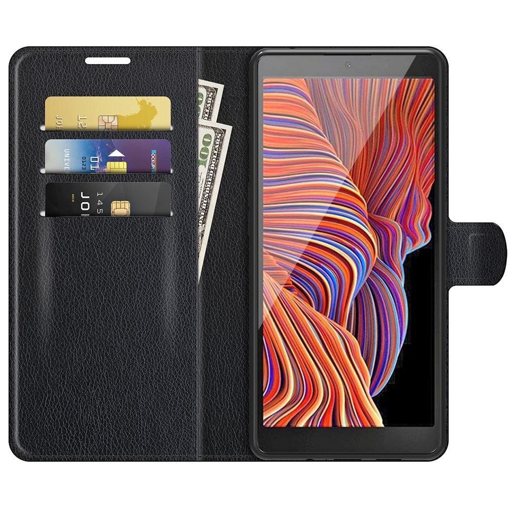 Samsung Galaxy Xcover 5 Wallet Book Cover Black