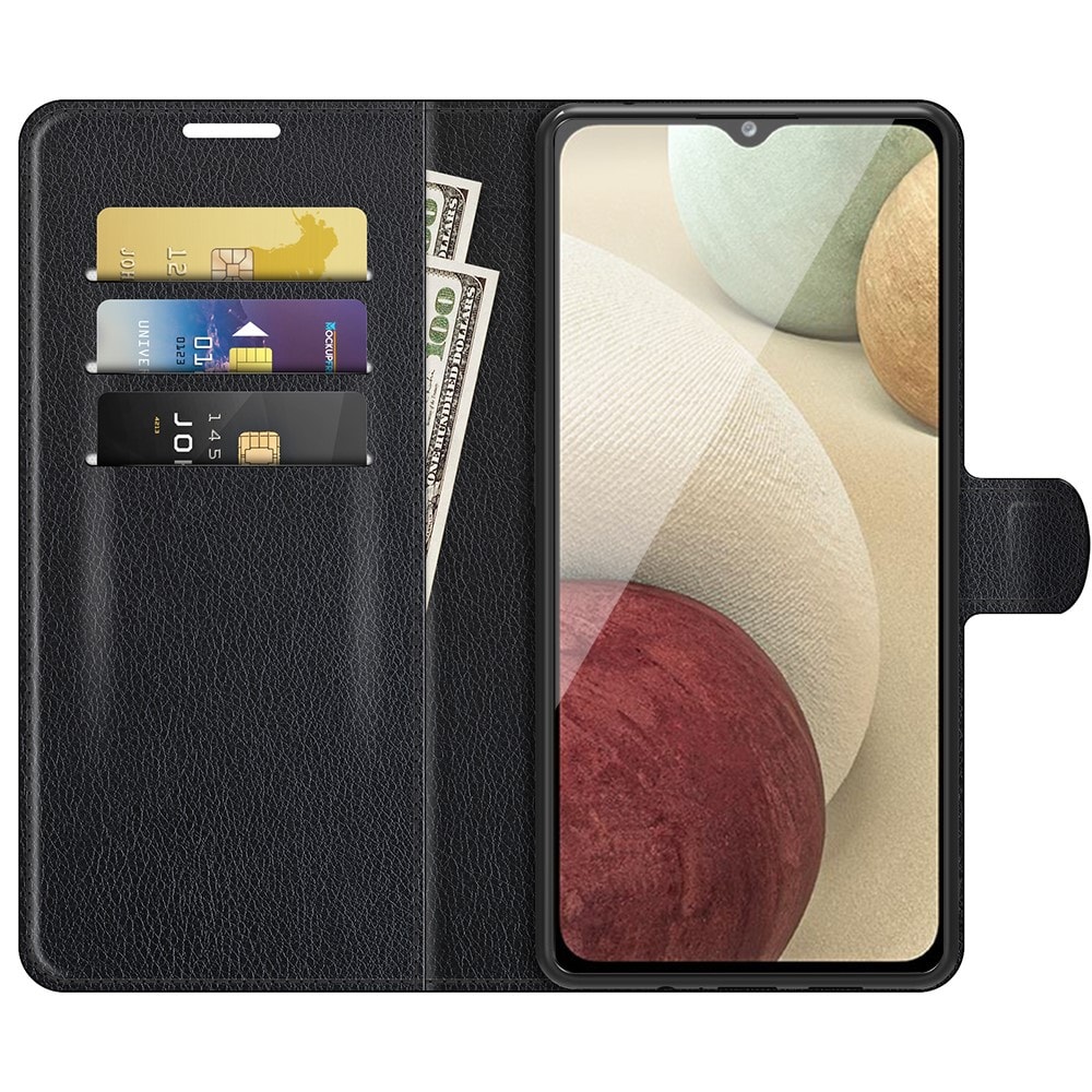 Samsung Galaxy A22 4G Wallet Book Cover Black