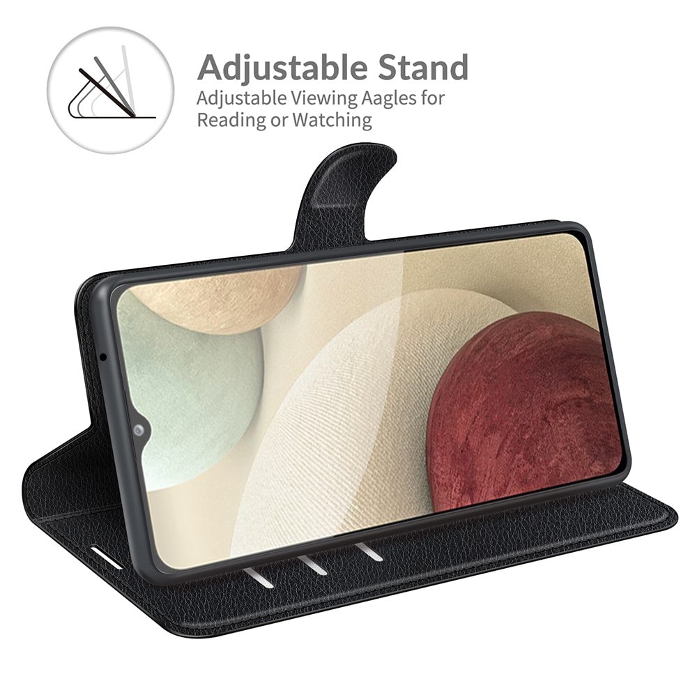 Samsung Galaxy A22 4G Wallet Book Cover Black