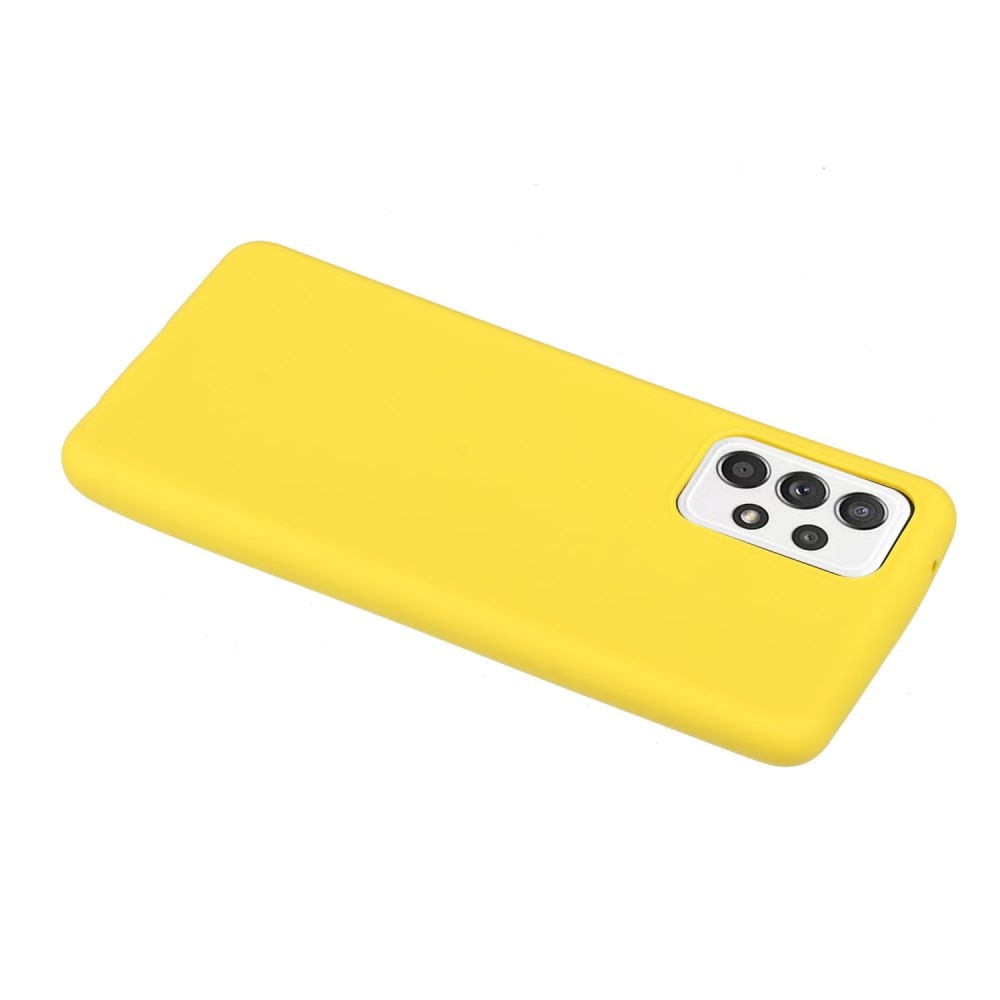 Samsung Galaxy A52 5G TPU Case Yellow