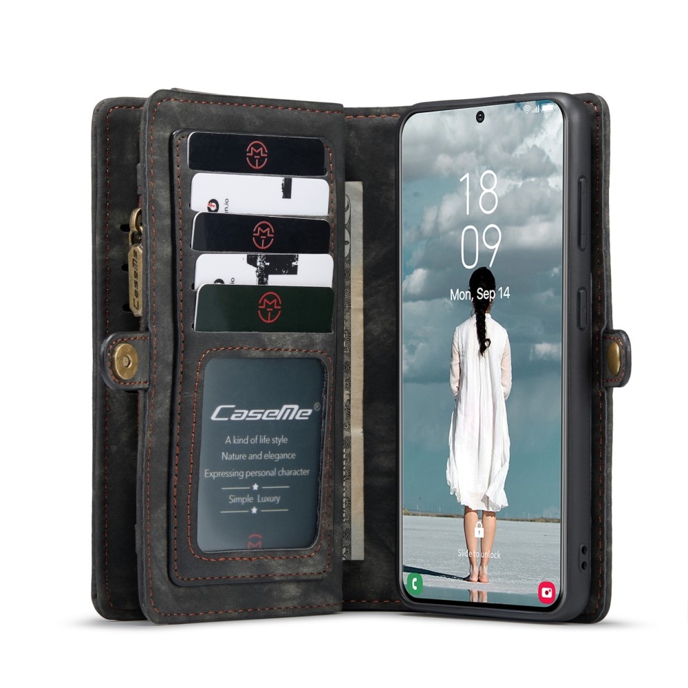 Samsung Galaxy S21 FE Multi-slot Wallet Case Grey