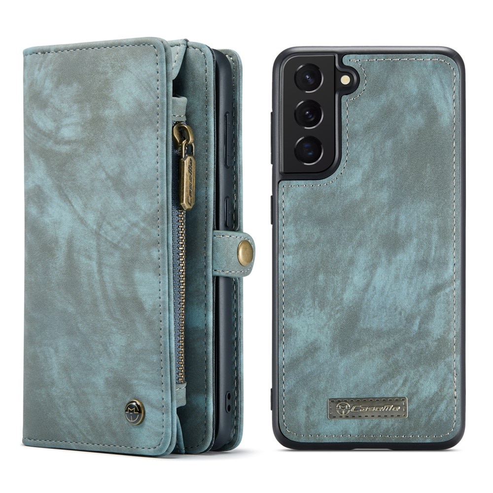 Samsung Galaxy S21 FE Multi-slot Wallet Case Blue