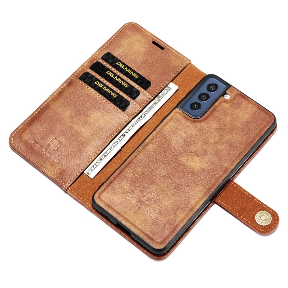 Samsung Galaxy S21 FE Magnet Wallet Cognac