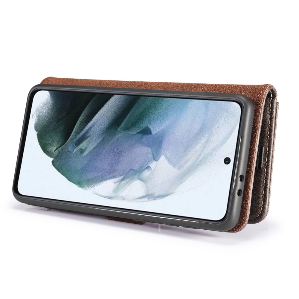 Samsung Galaxy S21 FE Magnet Wallet Brown