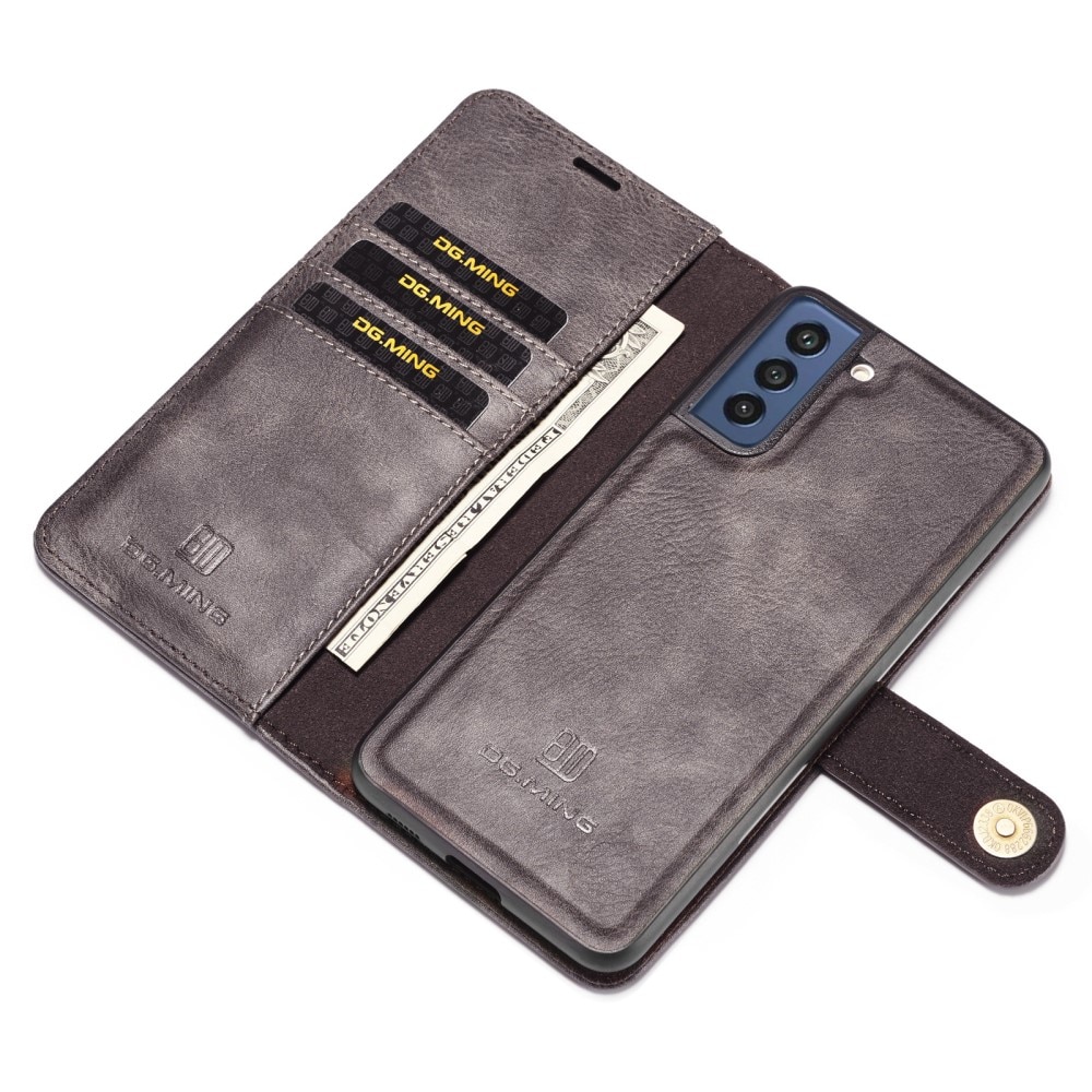 Samsung Galaxy S21 FE Magnet Wallet Brown