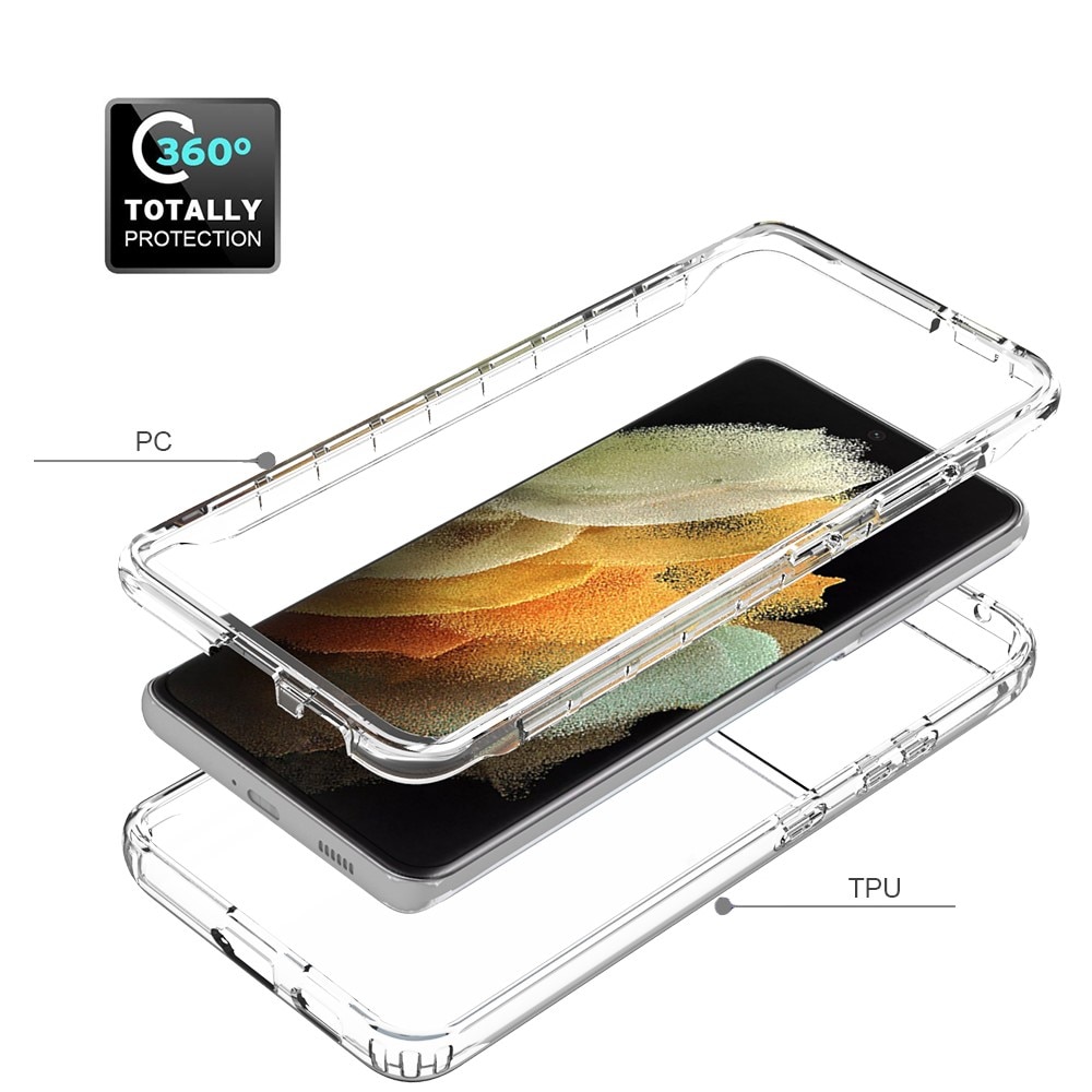 Samsung Galaxy S21 Ultra Full Cover Case Transparent