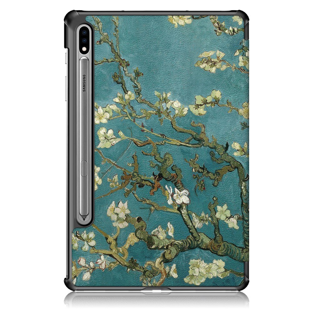 Samsung Galaxy Tab S7 FE Tri-Fold Cover Cherry blossoms