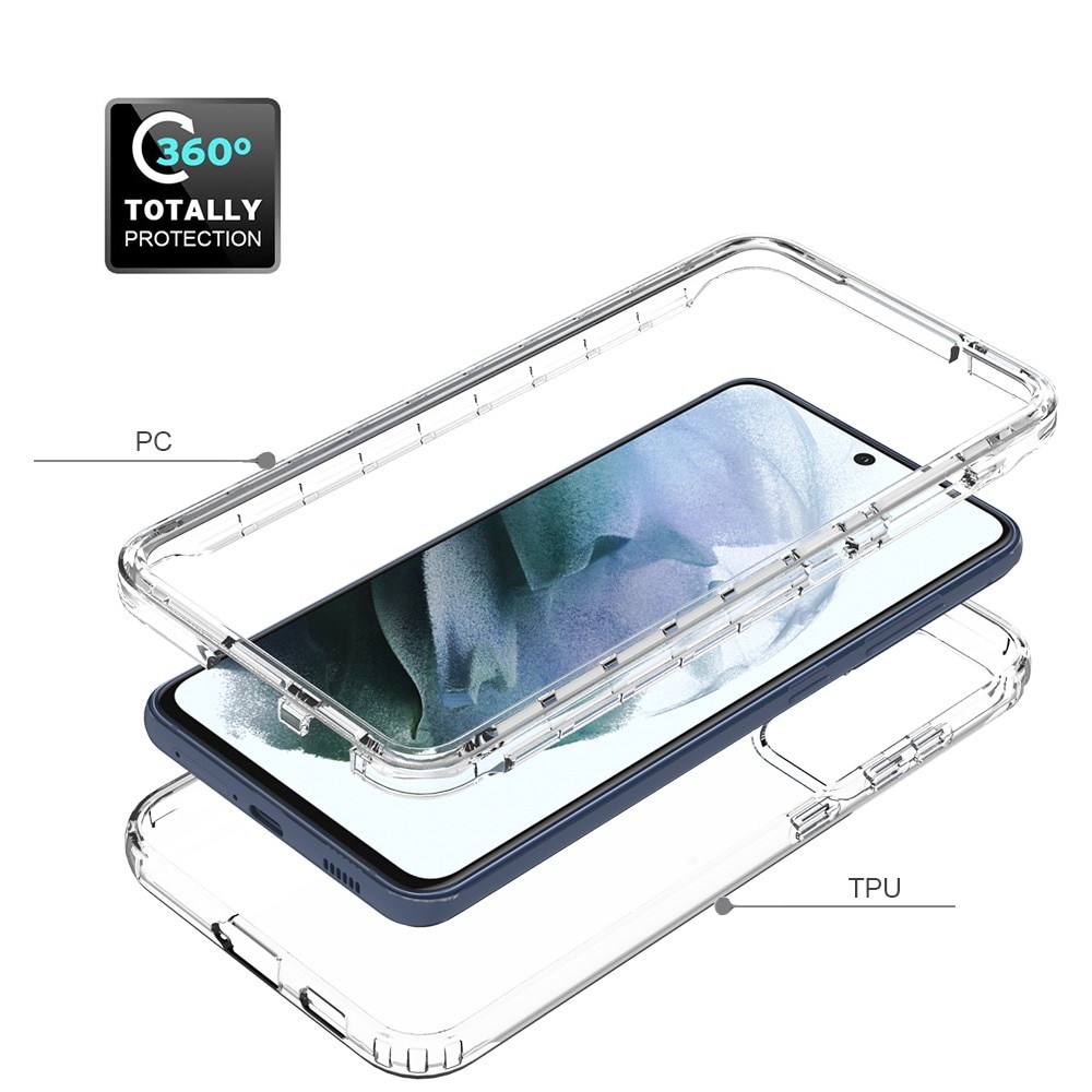 Samsung Galaxy S21 FE Full Cover Case Transparent