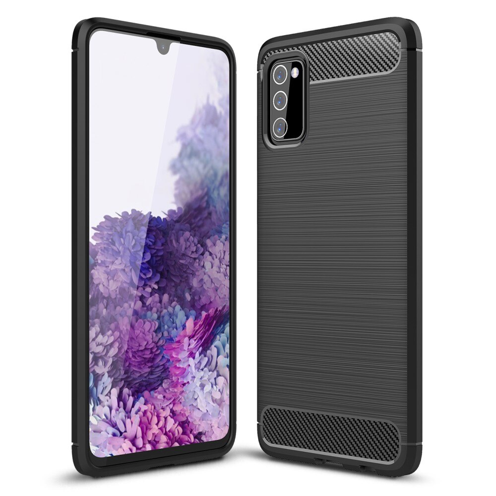 Samsung Galaxy A03s Brushed TPU Case Black