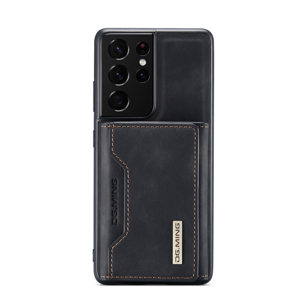 Samsung Galaxy S21 Ultra Magnetic Card Slot Case Black