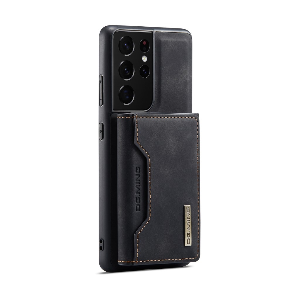 Samsung Galaxy S21 Ultra Magnetic Card Slot Case Black