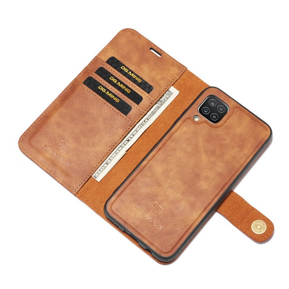 Samsung Galaxy A22 4G Magnet Wallet Cognac