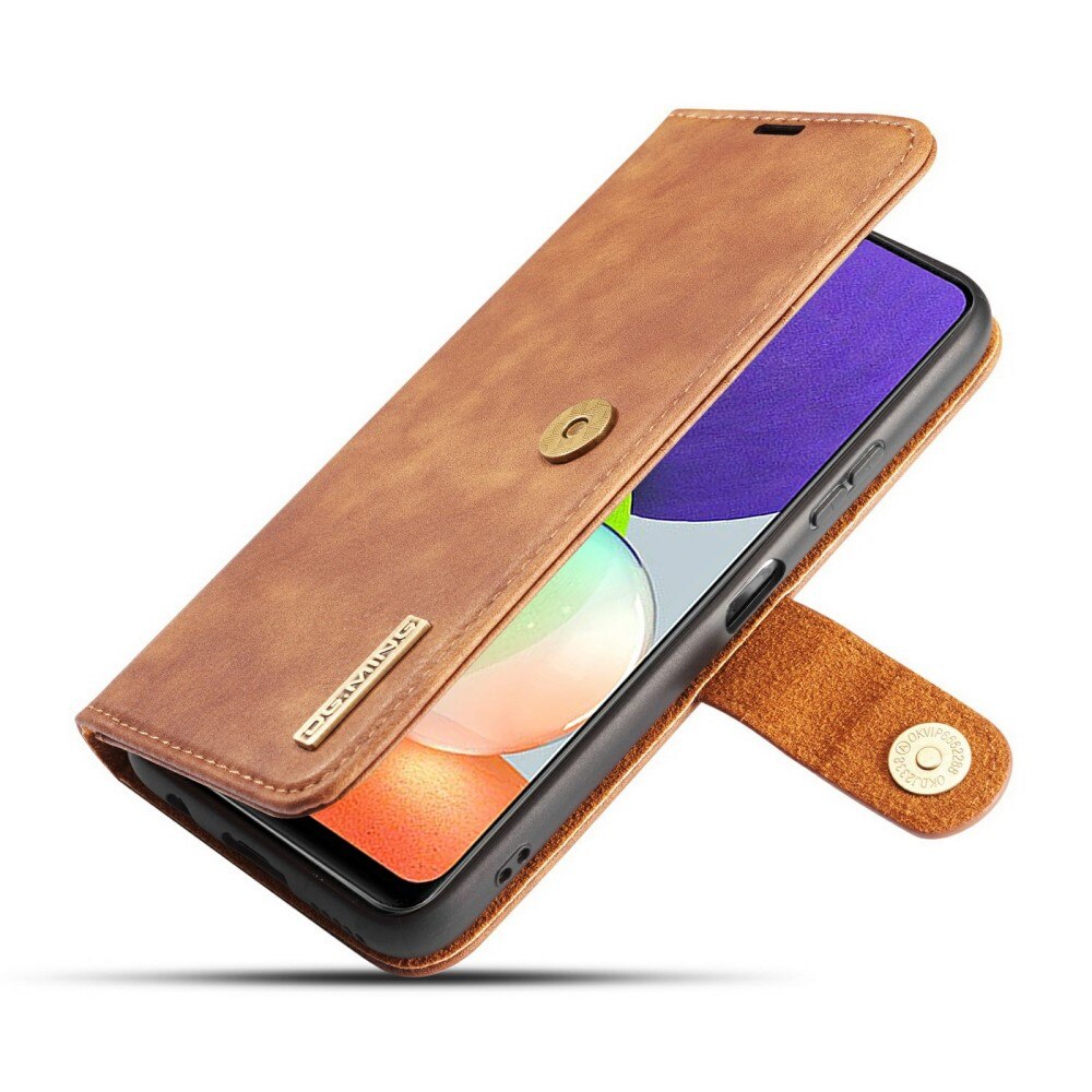 Samsung Galaxy A22 4G Magnet Wallet Cognac