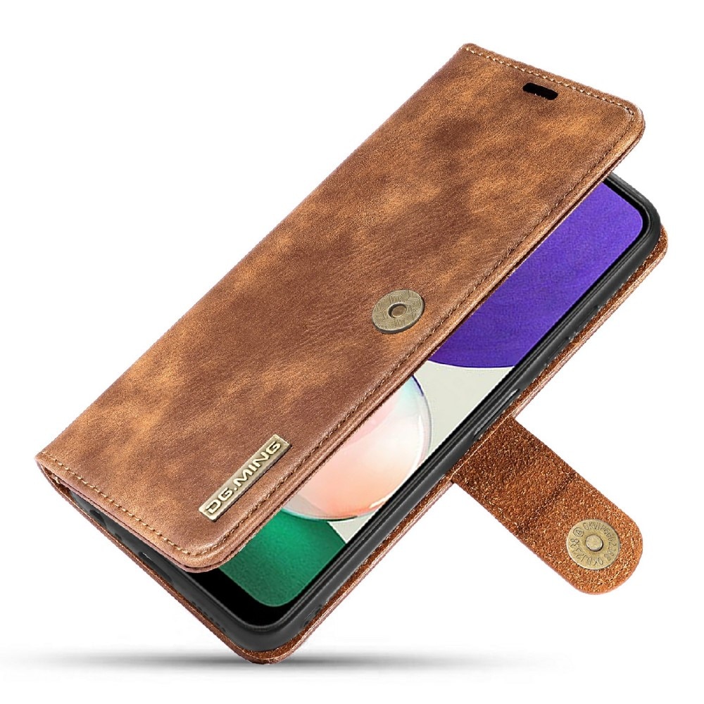 Samsung Galaxy A22 5G Magnet Wallet Cognac