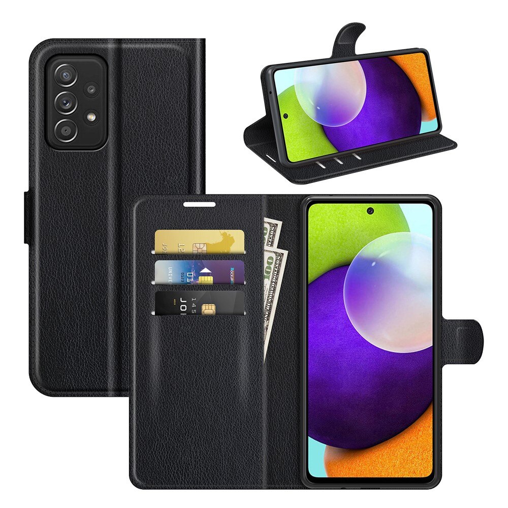 Samsung Galaxy A52/A52s Wallet Book Cover Black