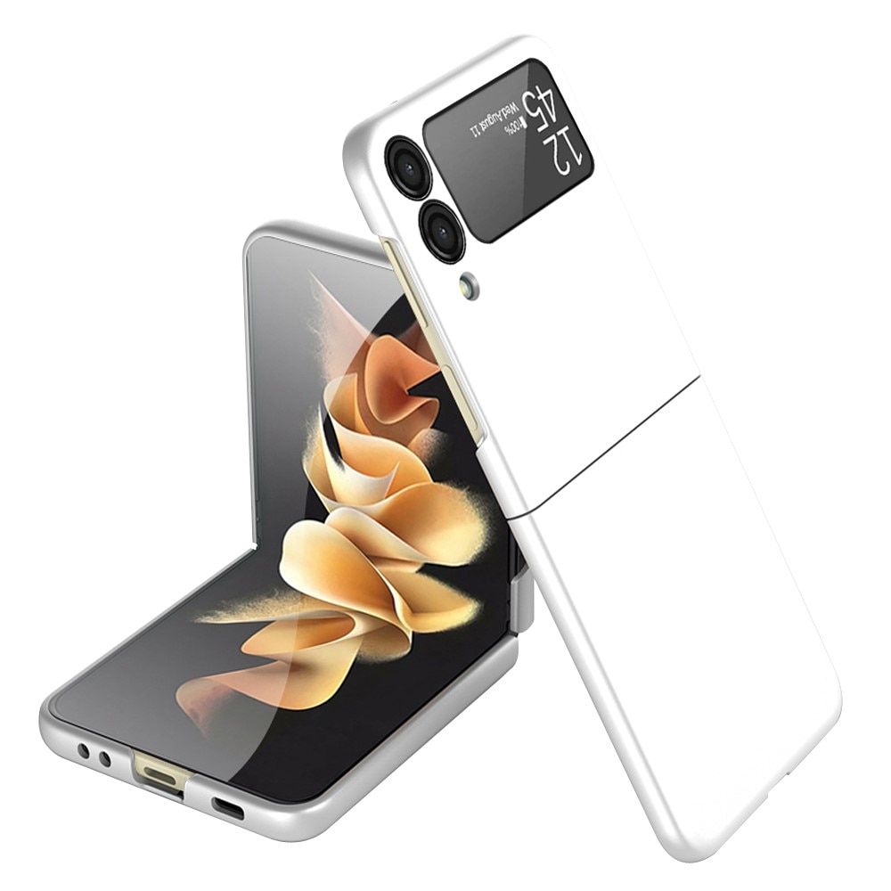 Samsung Galaxy Z Flip 3 Rubberized Hard Case Silver
