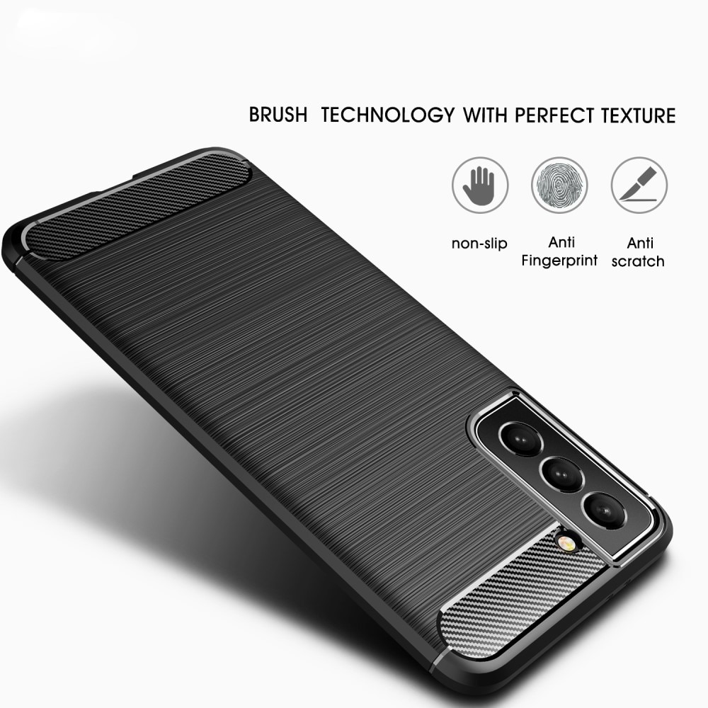 Samsung Galaxy S22 Plus Brushed TPU Case Black